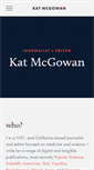 Mobile Screenshot of katmcgowan.com